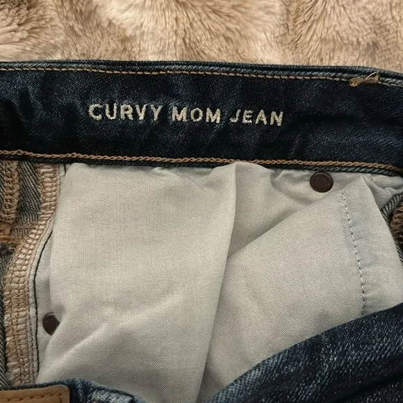 American Eagle Stretch Curvy Mom Jeans size 6 - Picture 5 of 5